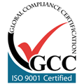 GLOBAL COMPLIANCE CERTIFICATION GCC ISO9001 Certified